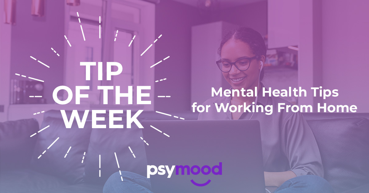 Mental Health Tips for Working from Home banner