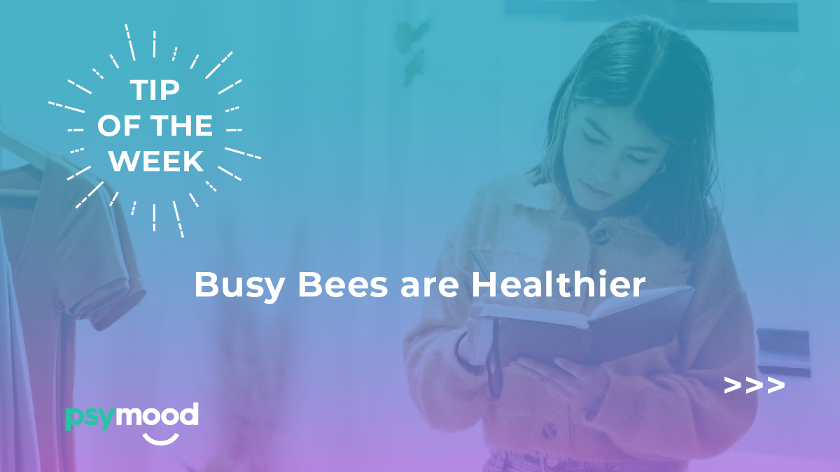Busy Bees are Healthier banner