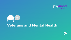 Veterans and Mental Health logo