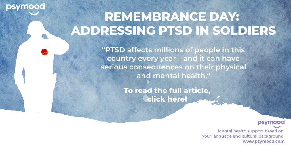 Remembrance Day: Addressing PTSD in Soldiers