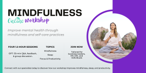 Mindfulness Online Workshop banner